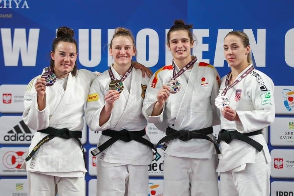 Jaione, medalla de Bronce y Ariane, 5º Puesto en la European Open de Judo de Varsovia. 26-02-22. RESULTADOS.